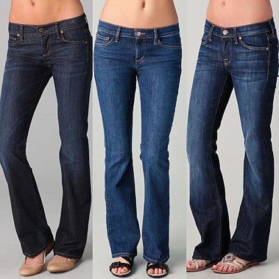 quần jean ống vẩy cho người nhỏ con
