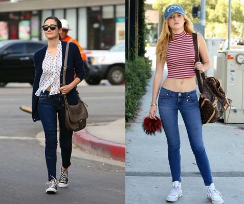 quần jean skinny cho người thấp