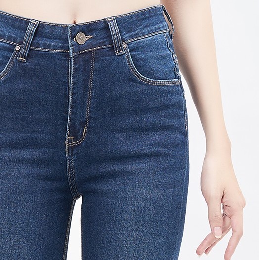 quần jeans skinny xanh đậm