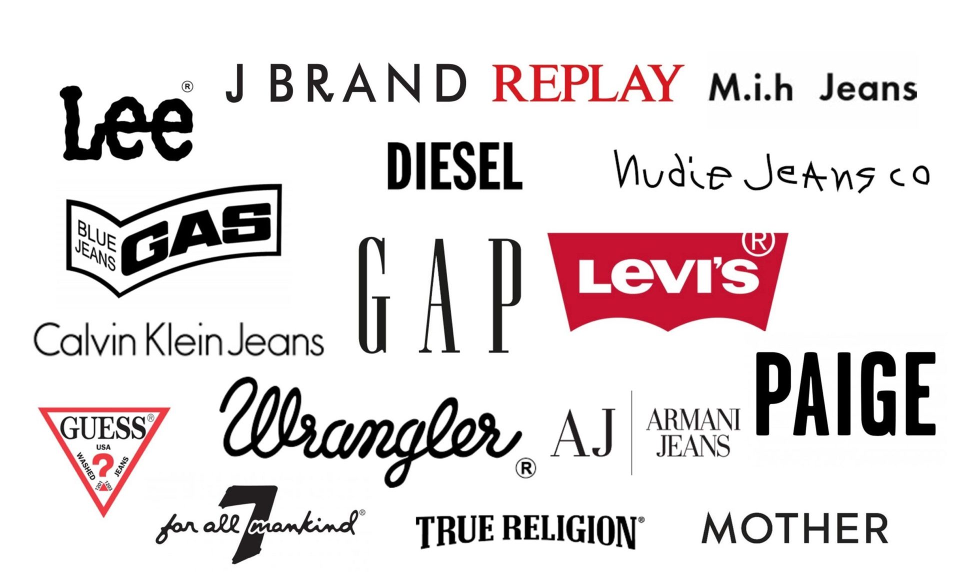 Hình ảnh logo các thương hiệu quần jean 2