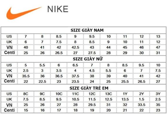 Nike giày thể thao