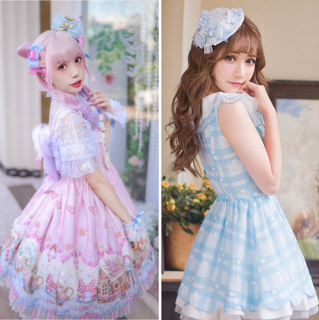 Váy Lolita hình chú gấu - sakurafashion.vn