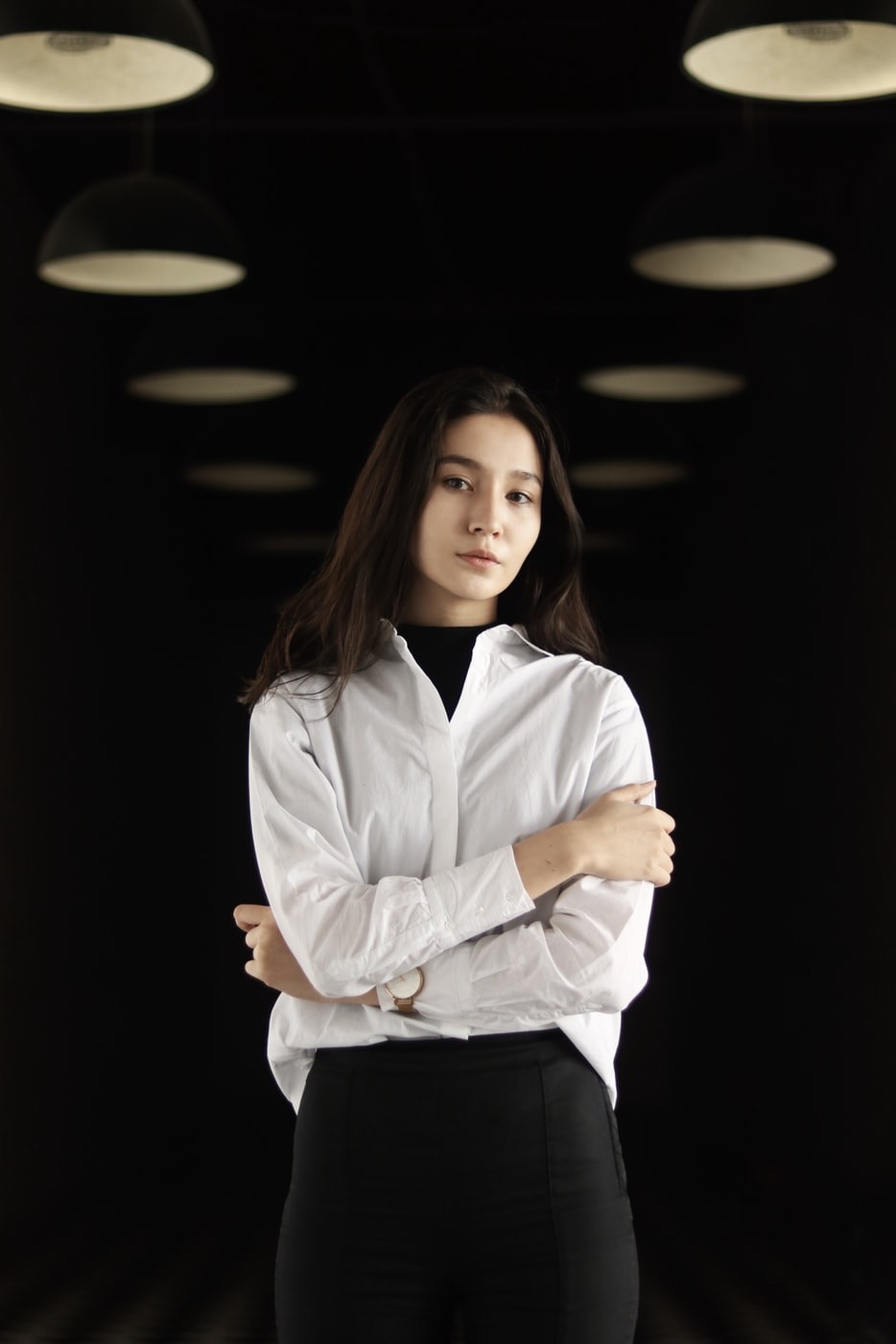 Mua Áo sơ mi nữ form rộng áo sơ mi trắng tay dài vạt bầu dáng suông  phong cách Hàn Quốc thích hợp đi học và công sở tại Quynhanhpuka store 