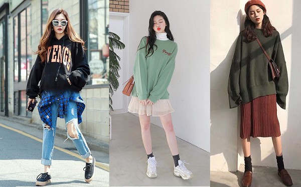 cách phối đồ với áo hoodie