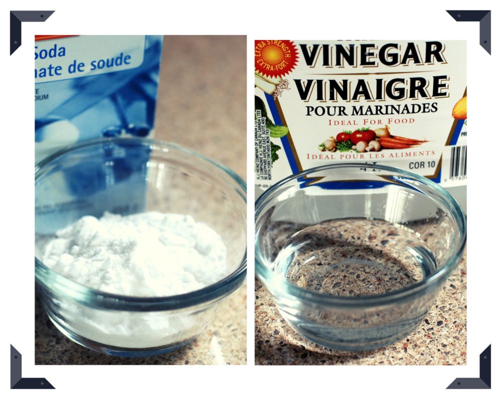 giặt giày với baking soda và giấm