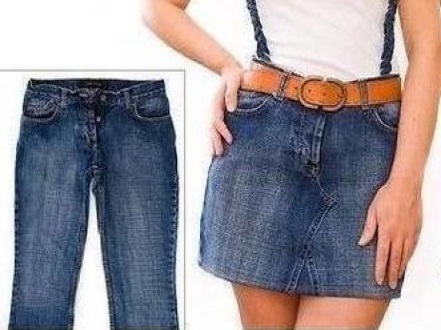 Tái Chế Quần Jean Cũ thành Chân Váy Jean Xòe  Thrift Flip Pleated Skirt  from Old Jeans with Mingan  YouTube