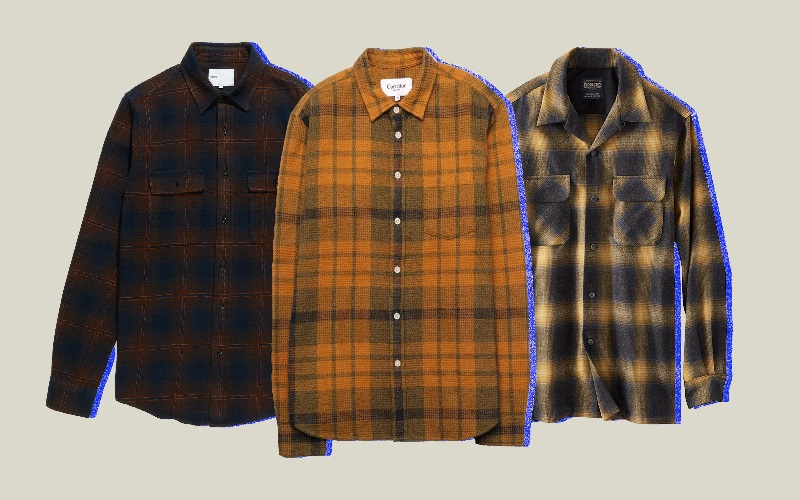 áo vải flannel 