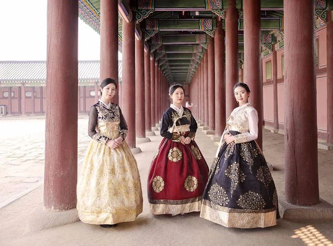 Vải Hanbok 