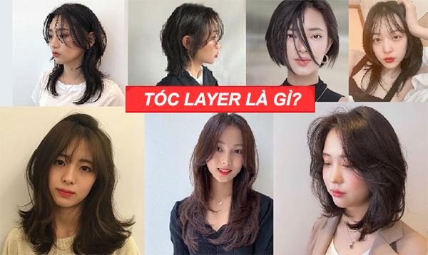 Kiểu tóc uốn layer