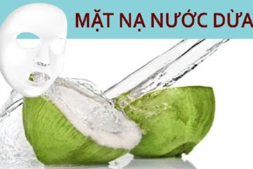 mặt nạ nước dừa