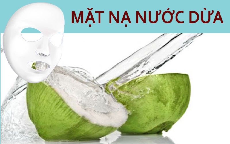 mặt nạ nước dừa