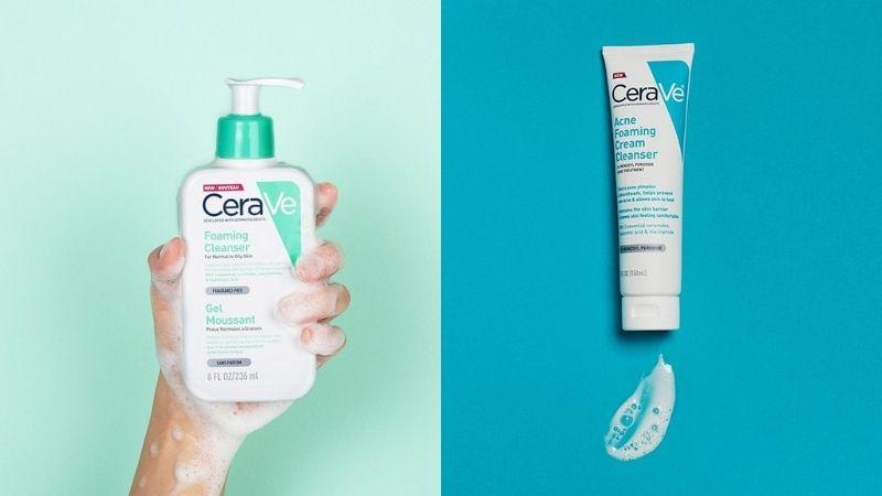 sữa rửa mặt cerave