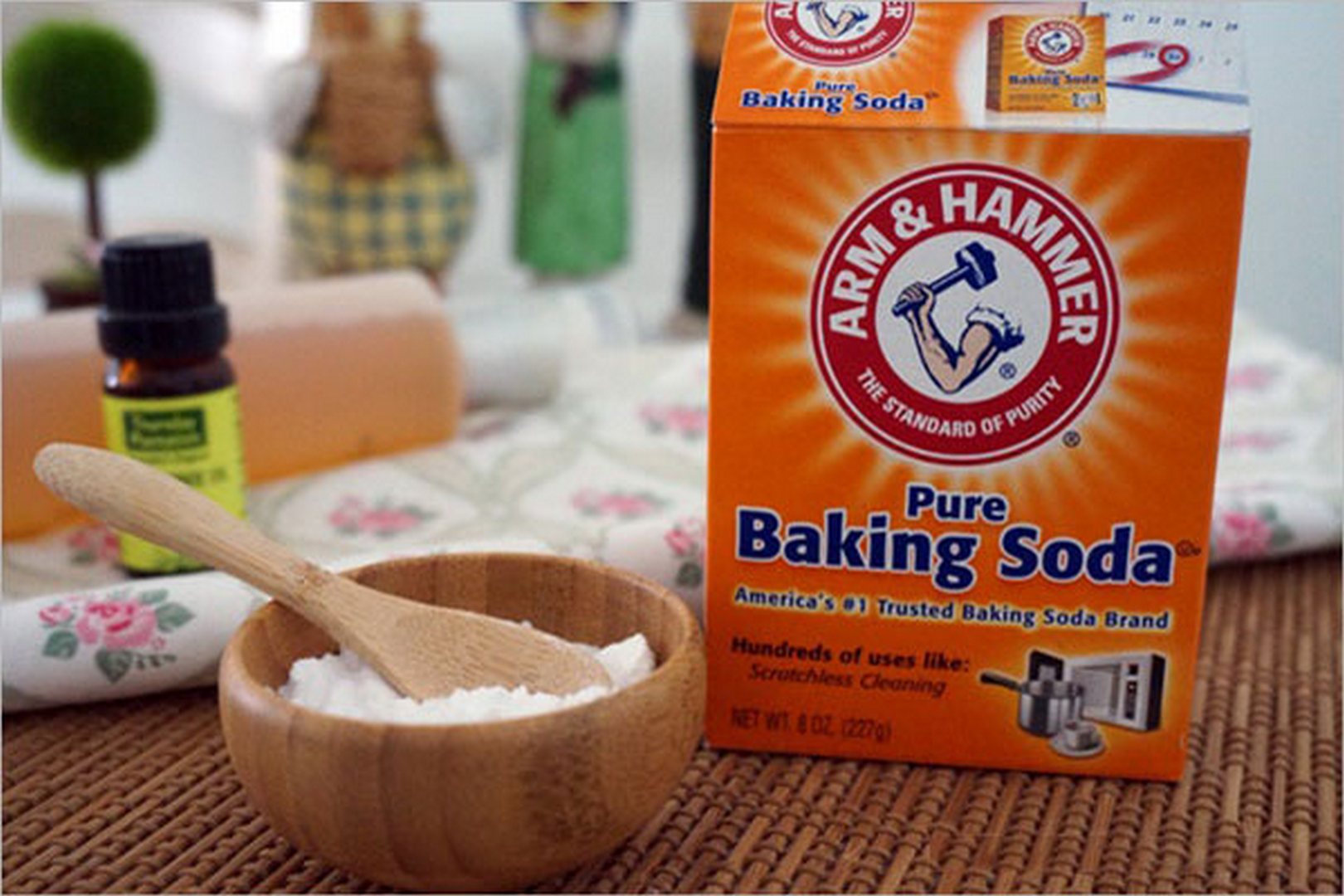 baking soda trị mụn