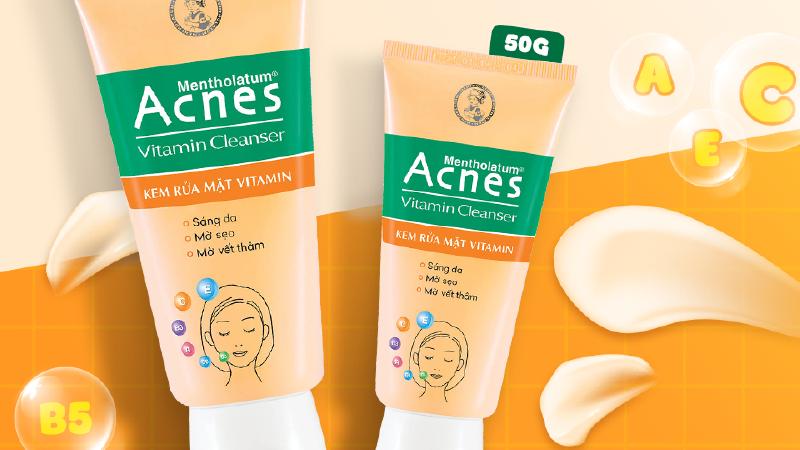 sữa rửa mặt acnes