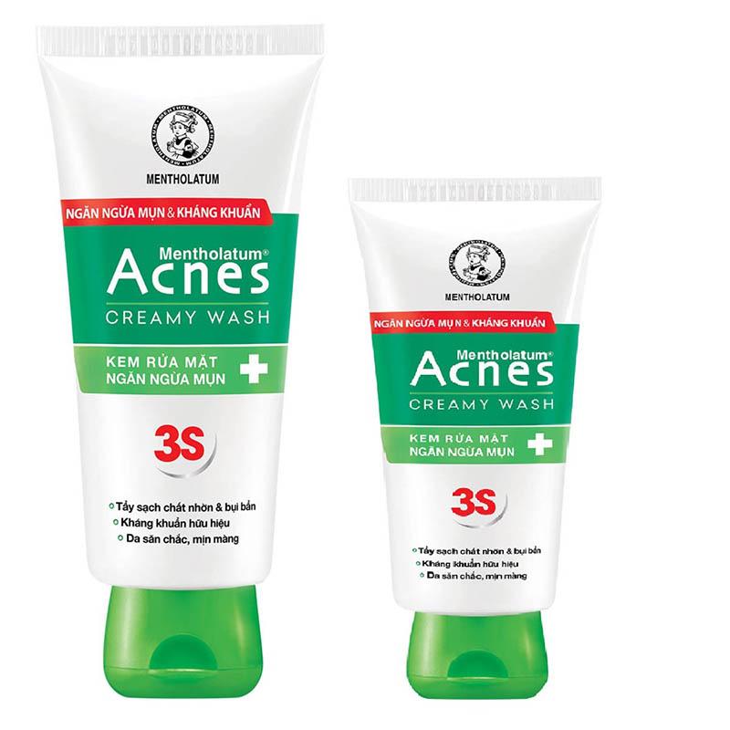 sữa rửa mặt acnes