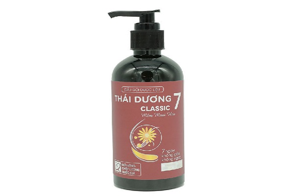 Thông tin về dầu gội dược liệu Thái Dương 7