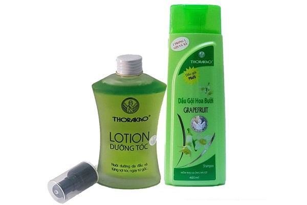 Công dụng của dầu gội và lotion bưởi THORAKAO