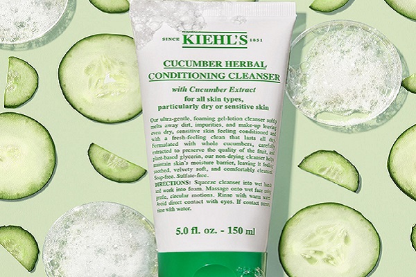 Sữa rửa mặt chiết xuất dưa leo từ Mỹ Kiehl’s