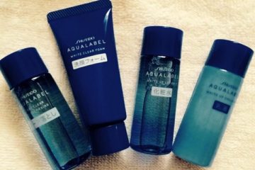 bộ sản phẩm Shiseido Aqualabel