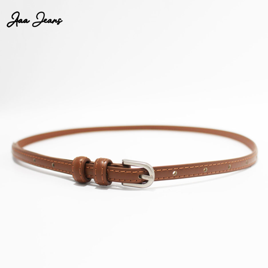 Thắt lưng nữ bản nhỏ 1cm khóa classic