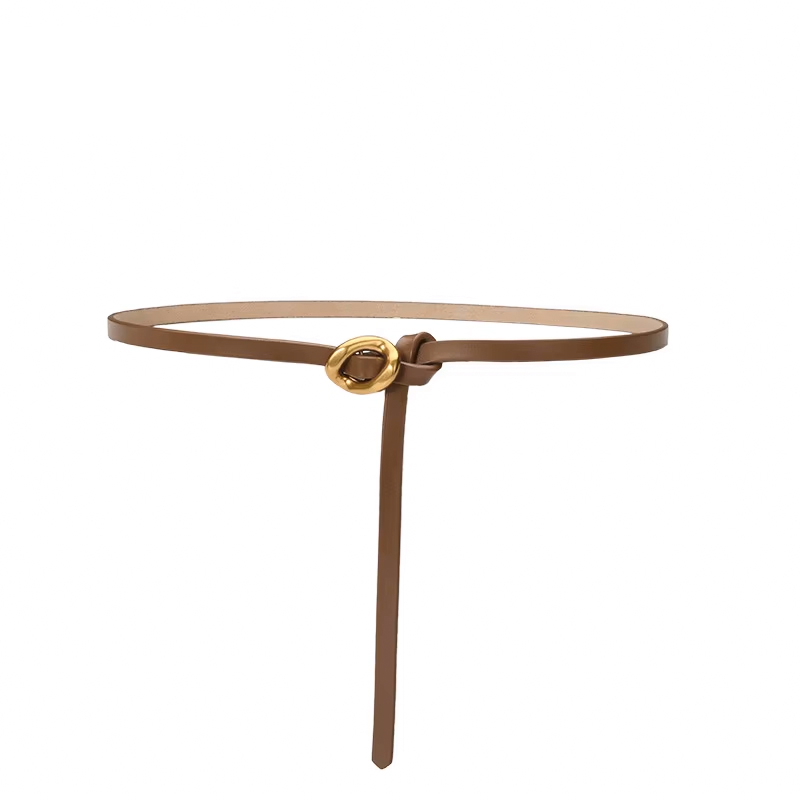 Thắt lưng váy bản nhỏ 1cm khóa cách điệu