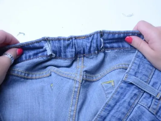 Cách sửa quần jean khi rộng hay chật các nàng nên biết